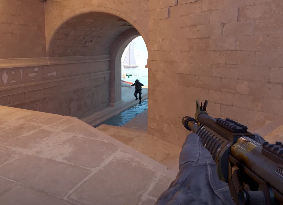 Tunnel on Anubis