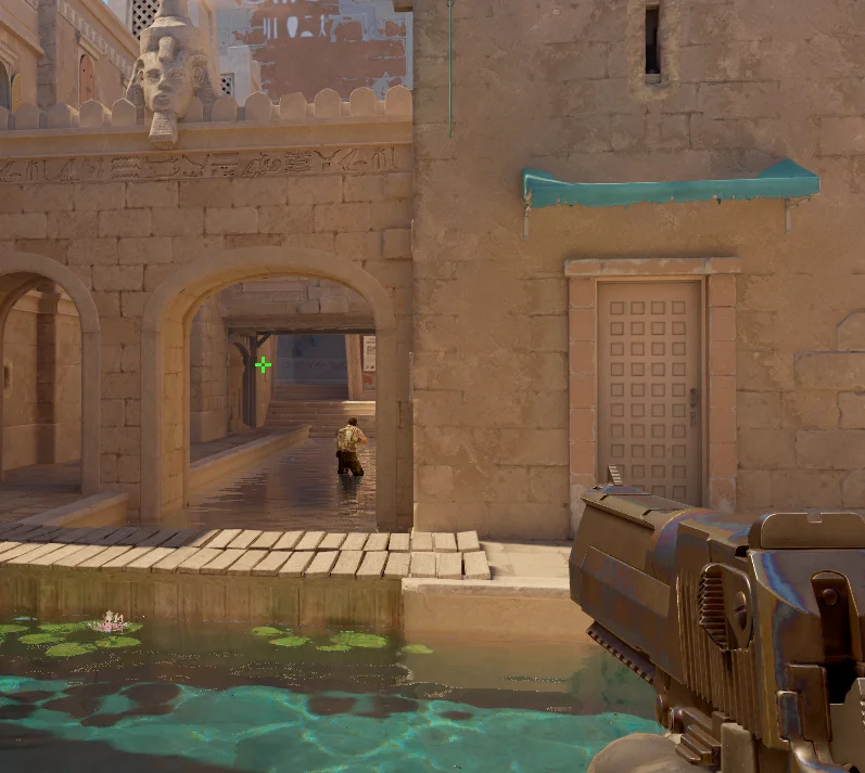 Water on Anubis