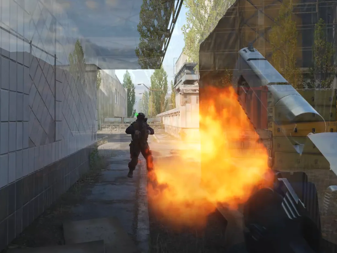 Forklift on Cache