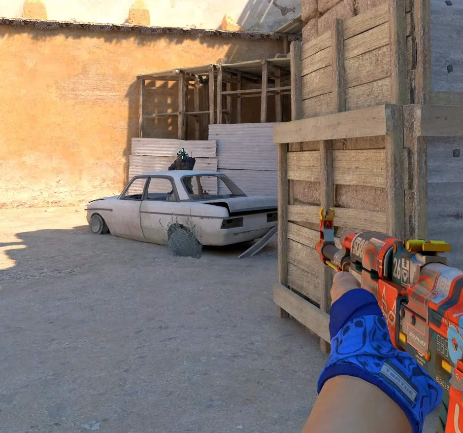 B Car on Dust II