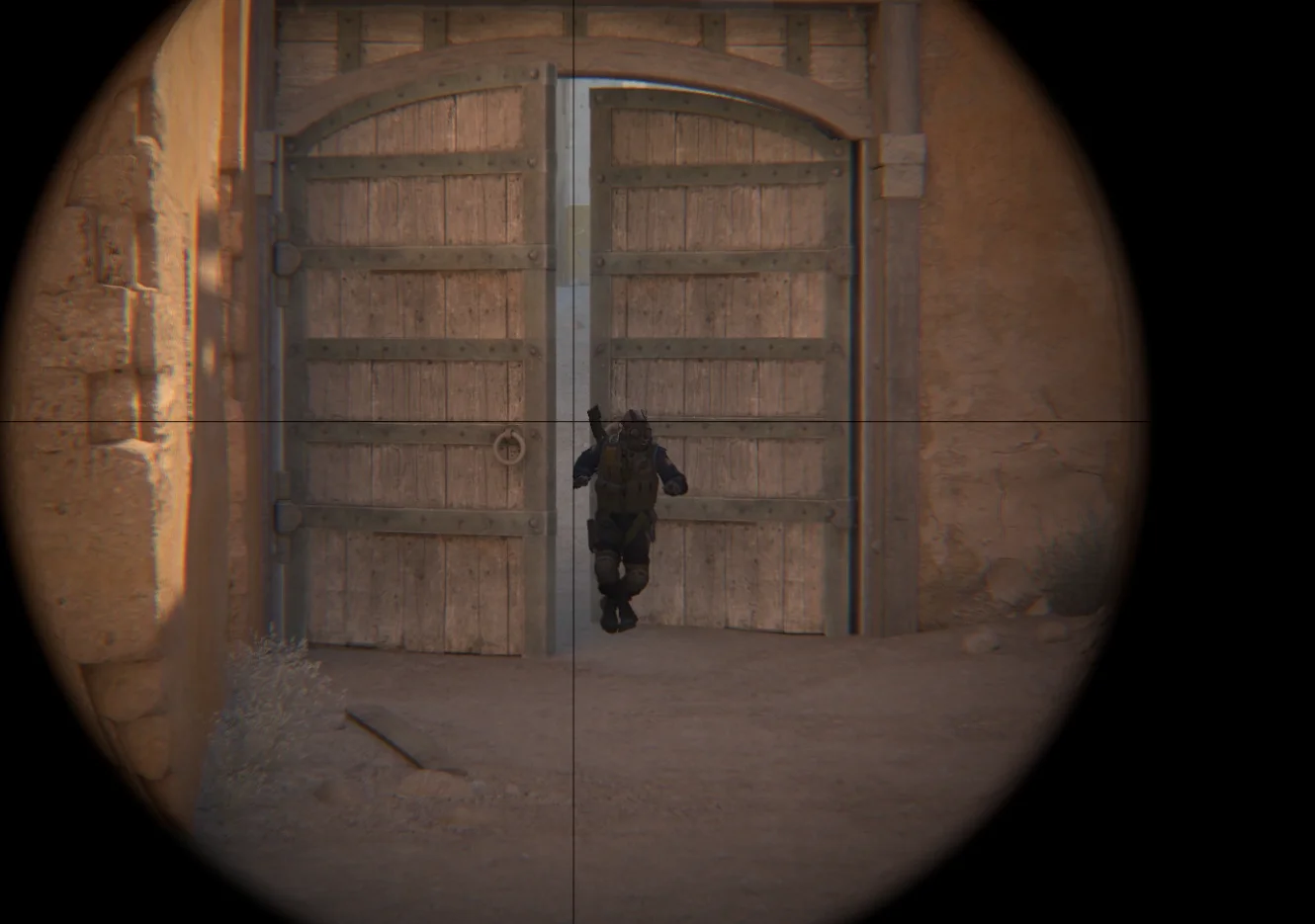 Double Doors on Dust II