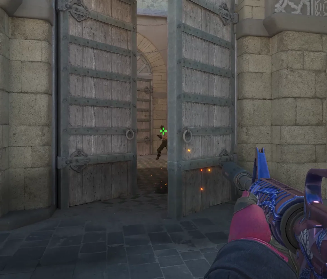 Long Doors on Dust II