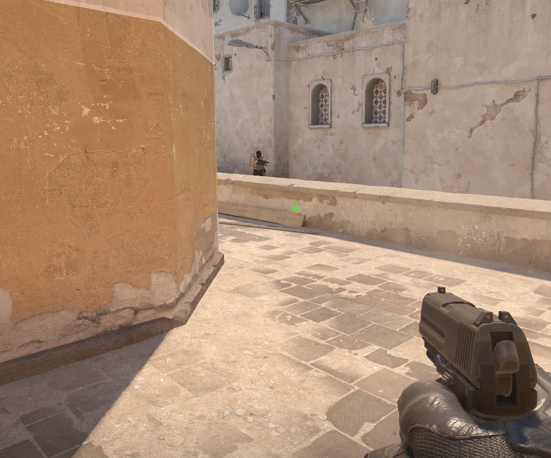 Mid on Dust II