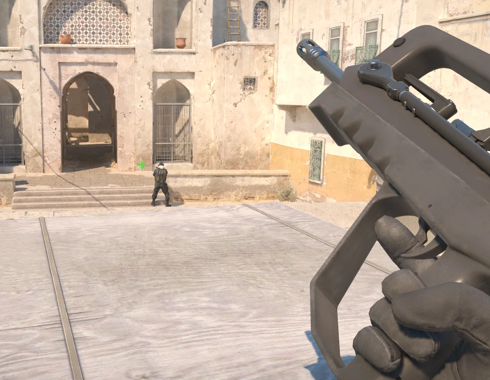 Outside Tunnels on Dust II