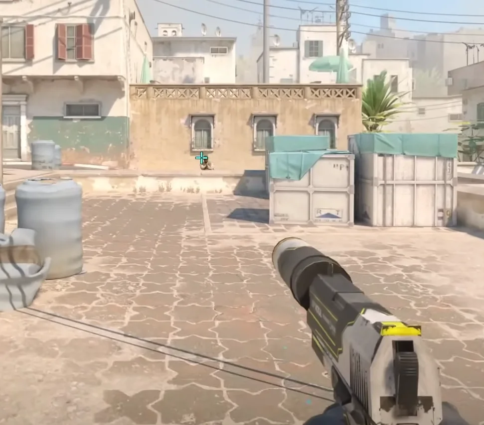 Ramp on Dust II