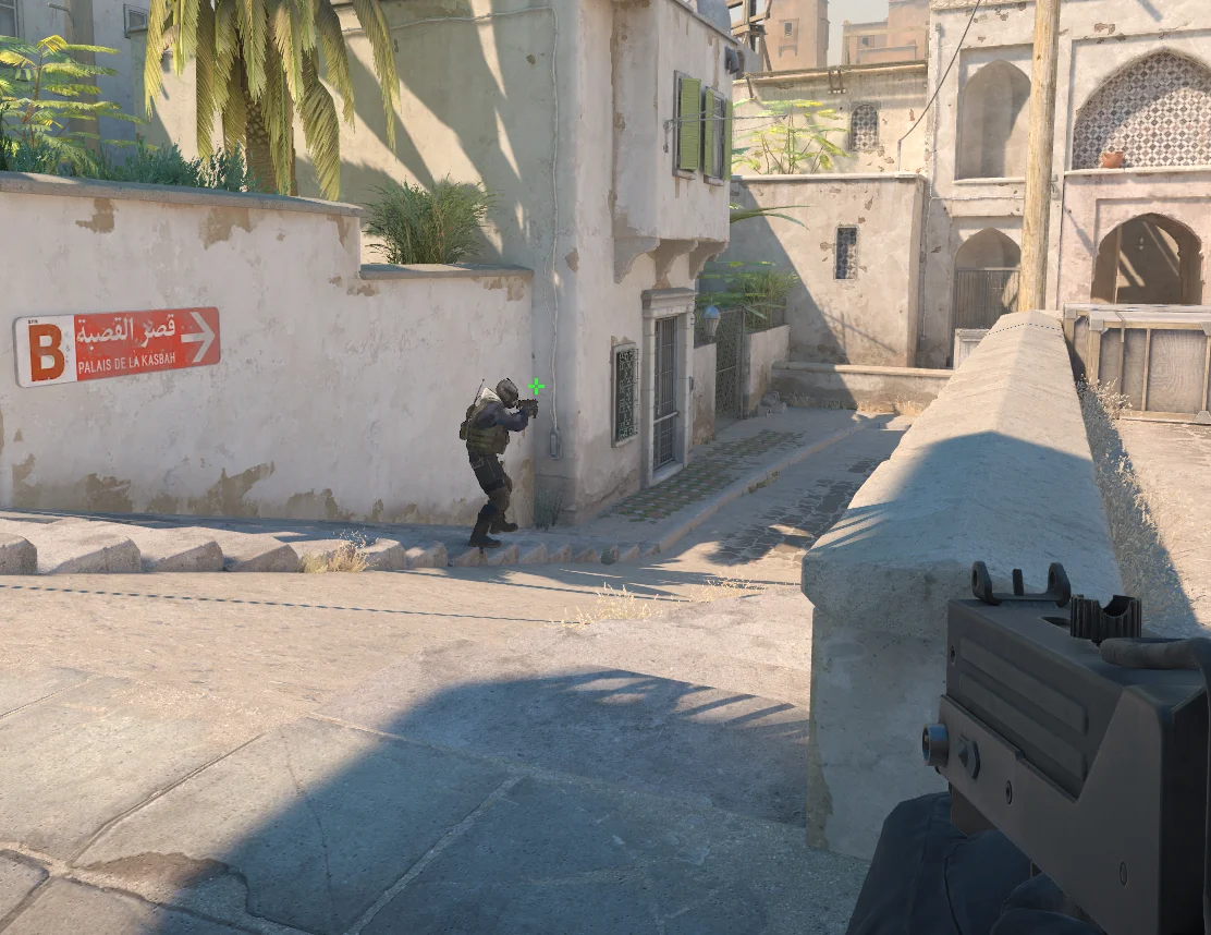 T Ramp on Dust II