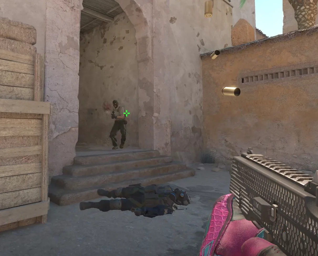 Upper Tunnels on Dust II