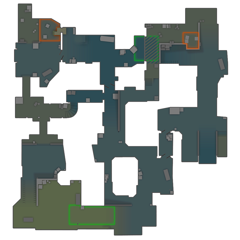 Dust II callout radar