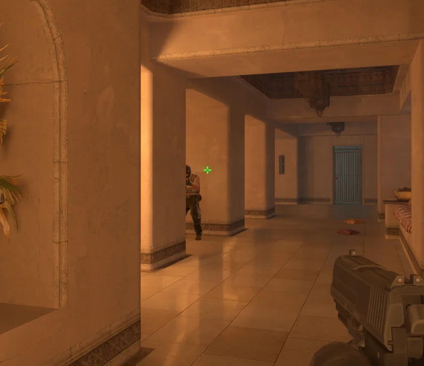 Pillars on Mirage