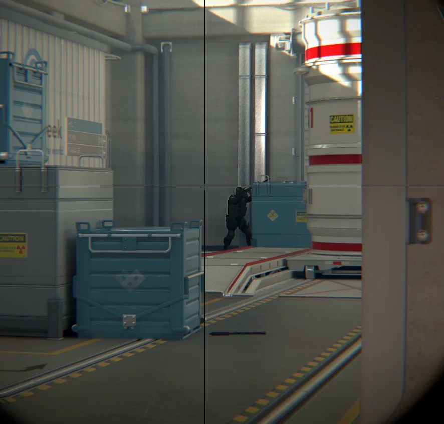 Blue on Nuke