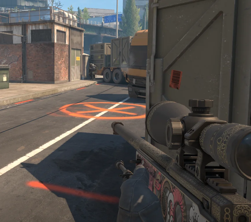 Back Site on Overpass