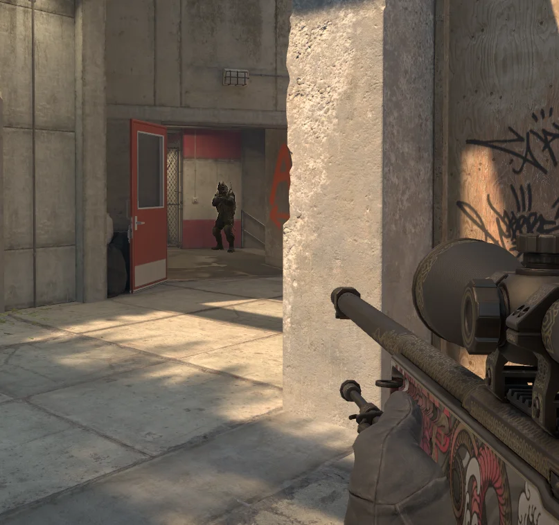 Hut on Overpass